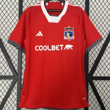 2024/25 Colo-Colo Third Red Fans Soccer Jersey