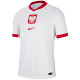 2024/25 Poland Home White Fans Soccer Jersey