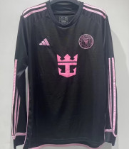 2023/24 Inter Miami  Away Black Long Sleeve Jersey