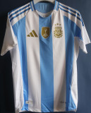 CAMPEONES DEL MUNDO 3 Stars Argentina Home Player Version Jersey 2024/25 (Have FlFA World Champion 2022 球员版有胸前章) ★★