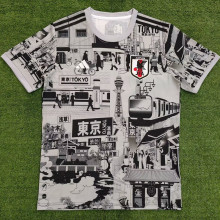 2024 Japan Special Edition Fans Soccer Jersey 灰东京