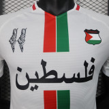 2024 FC Palestina White Player Version Soccer Jersey