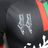2024 FC Palestina Black Player Version Soccer Jersey