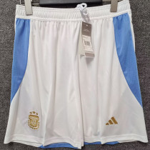 2024/25 Argentina Home White Fans Shorts Pants