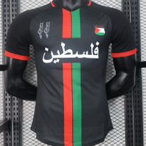 2024 FC Palestina Black Player Version Soccer Jersey