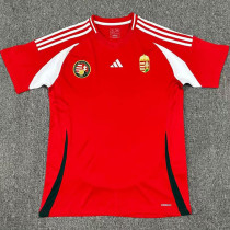 2024/25 Hungary Home Red Fans Soccer Jersey