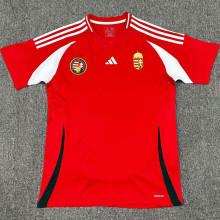 2024/25 Hungary Home Red Fans Soccer Jersey