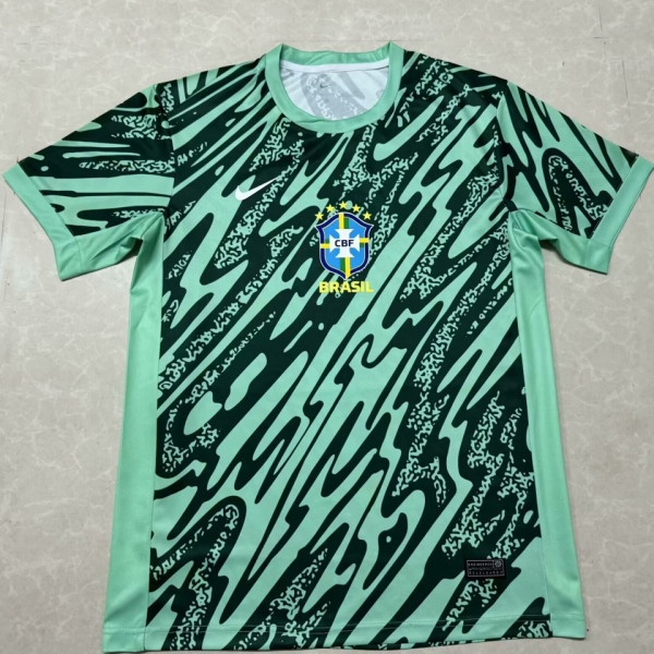 2024/25 Brazil Goalkeeper Fans Jersey