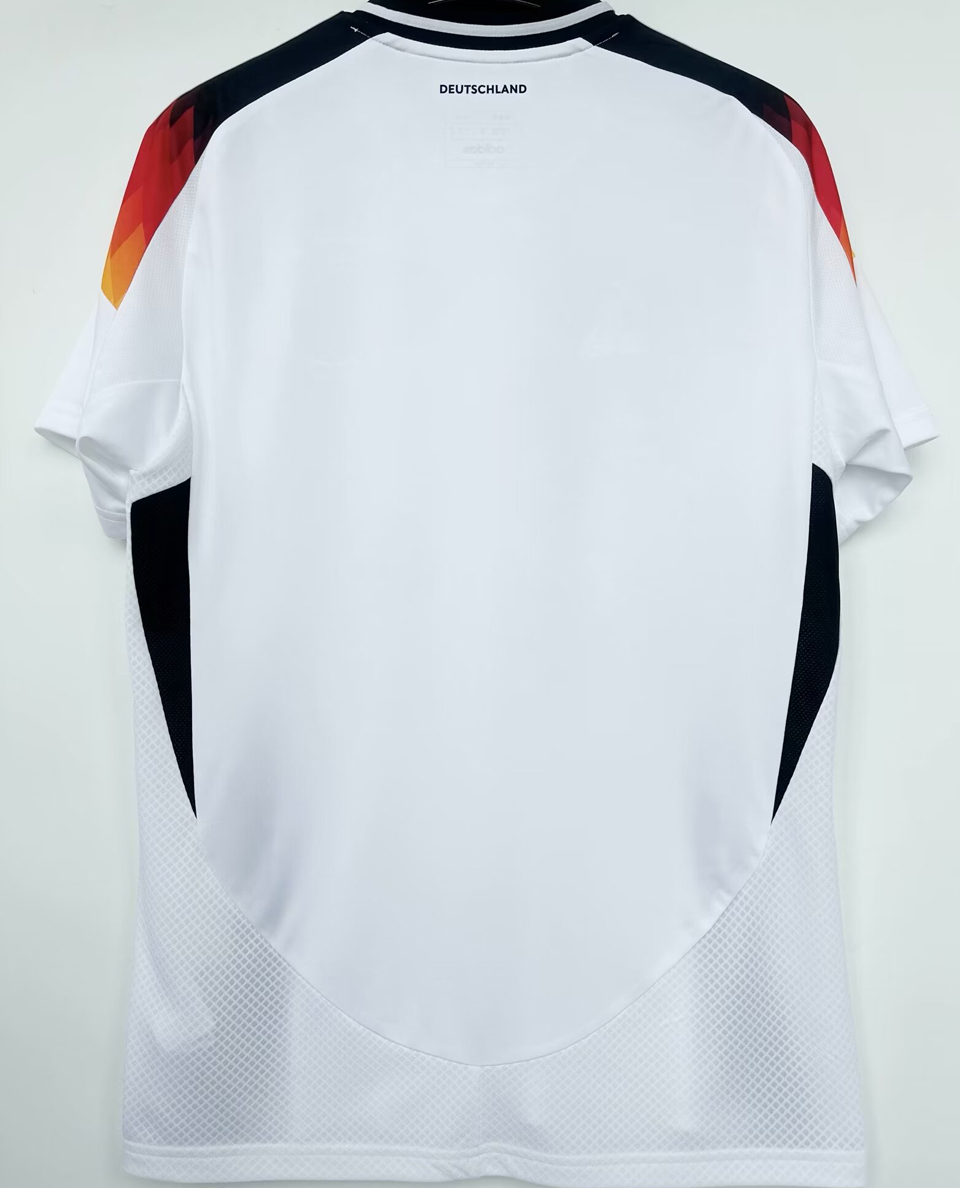 Germany No19 Gotze White Home Soccer Country Jersey