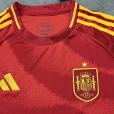 2024/25 Spain Home Red Kids Soccer Jersey