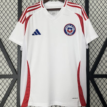 2024/25 Chile Away White Fans Soccer Jersey