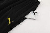 2024/25 BVB Black Hoody Zipper Jacket Tracksuit