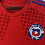 2024/25 Chile Home Red Fans Soccer Jersey