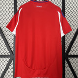 2024/25 Chile Home Red Fans Soccer Jersey