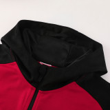 2024/25 AC Red Hoody Zipper Jacket Tracksuit