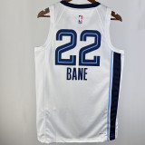 2024/25 Grizzlies BANE #22 White NBA Jerseys Hot Pressed