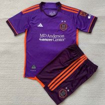 2024/25 Houston Dynamo Away Kids Soccer Jersey 休斯敦迪纳摩