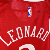2024/25 Clippers LEONARD #2 Red NBA Jerseys
