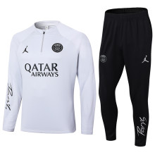 2024/25 PSG Light Gray Sweater Tracksuit