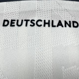 2024/25 Germany Home White Player Version Long Sleeve Jersey