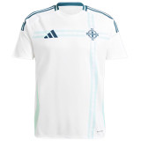 2024/25 Northern Ireland Away White Fans Soccer Jersey