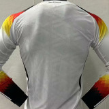 2024/25 Germany Home White Player Version Long Sleeve Jersey