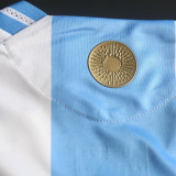 2024/25 Argentina Home Player Version Long Sleeve Jersey  (Have FlFA World Champion 2022 有胸前章)