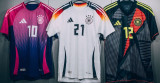 2024/25 Germany Away Pink Player Version Long Sleeve Jersey