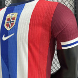 2024/25 Norway Hoem Red Player Version Soccer Jersey