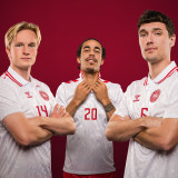2024/25 Denmark Away White Fans Soccer Jersey