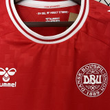 2024/25 Denmark Home Red Fans Soccer Jersey