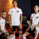 2024/25 Flamengo 1:1 Quality Away White Fans Soccer Jersey