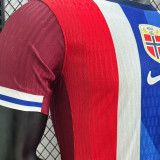 2024/25 Norway Hoem Red Player Version Soccer Jersey