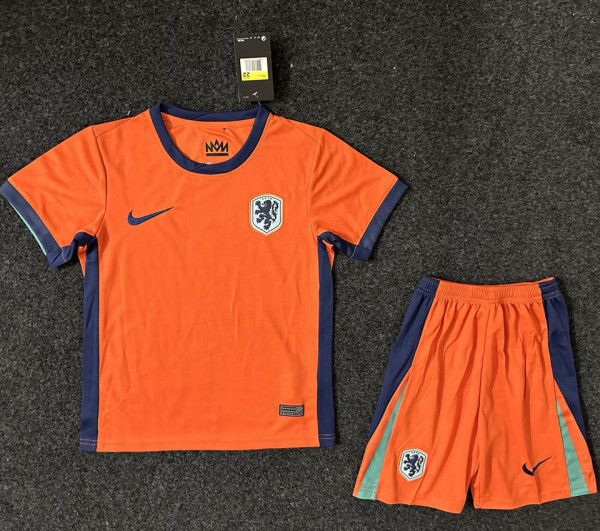 2024/25 NL Home Orange Kids Soccer Jersey