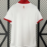 2024/25 Poland Home White Fans Soccer Jersey