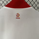 2024/25 Poland Home White Fans Soccer Jersey