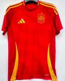 2024/25 Spain 1:1 Quality Home Red Fans Soccer Jersey