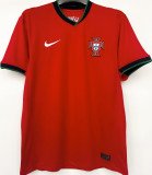 RONALDO #7 Portugal 1:1 Quality Home Red Fans Jersey 2024/25 ★★