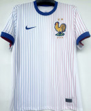 MBAPPE #10 France 1:1 Quality Away White Fans Jersey 2024/25 ★★