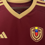 ARANGO #18 Venezuela Home Red Fans Soccer Jersey 2024/25 ★★