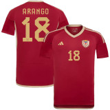 ARANGO #18 Venezuela Home Red Fans Soccer Jersey 2024/25 ★★