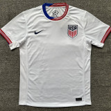PULISIC #10 U.S Home White Fans Soccer Jersey 2024/25 ★★