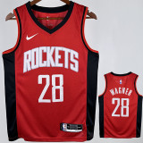 2024/25 Rockets WAGNER #28 Red NBA Jerseys Hot Pressed
