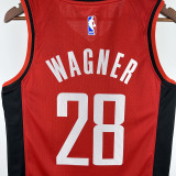 2024/25 Rockets WAGNER #28 Red NBA Jerseys Hot Pressed