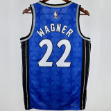 2024/25 Magic WAGNER #22 Dark Blue NBA Jerseys Hot Pressed