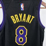 2024/25 Lakers BRYANT #8 Black Kids City Edition NBA Jersey