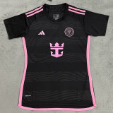 2023/24 Inter Miami  Away Black Women Soccer Jersey 女