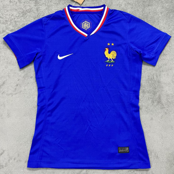 2024/25 France Home Blue Women Soccer Jersey 女