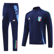 2024/25 Italy Sapphire Blue Jacket Tracksuit