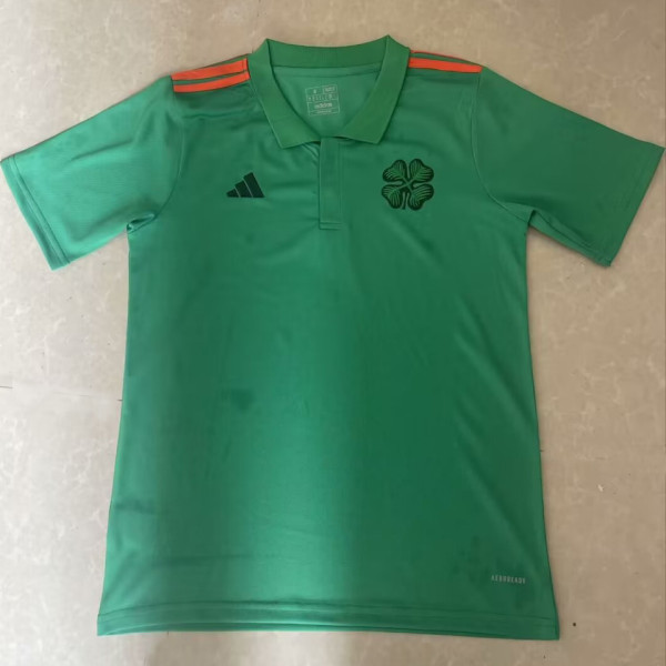 2024/25 Celtic Green POLO Short Jersey